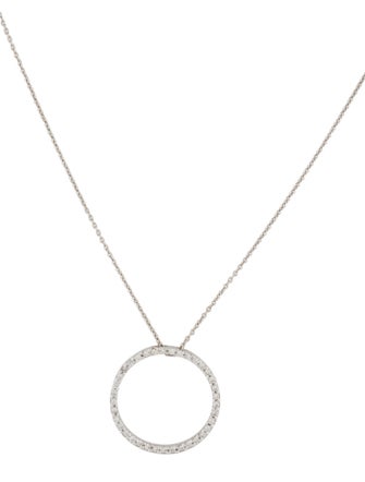 Roberto Coin 18K Diamond Circle Pendant