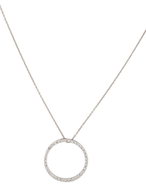 Roberto Coin 18K Diamond Circle Pendant