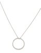 Roberto Coin 18K Diamond Circle Pendant