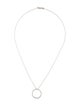 Roberto Coin 18K Diamond Circle Pendant