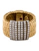 Roberto Coin 18K Diamond Silk Weave Band