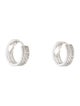 Roberto Coin 18K Diamond Huggie Earrings