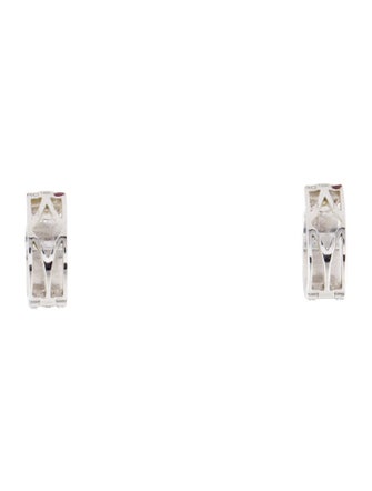 Roberto Coin 18K Diamond Huggie Earrings