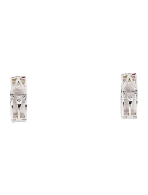 Roberto Coin 18K Diamond Huggie Earrings