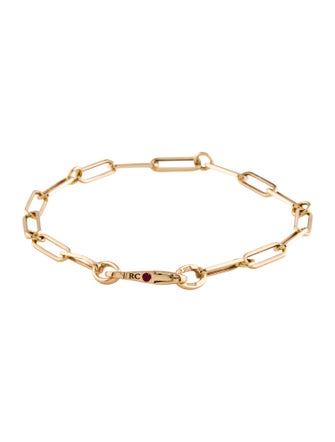 Roberto Coin 18K Paperclip & Round Link Bracelet