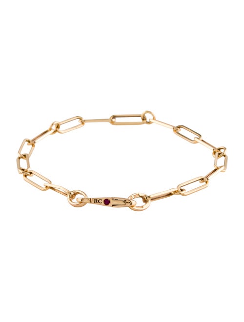 Roberto Coin 18K Paperclip & Round Link Bracelet