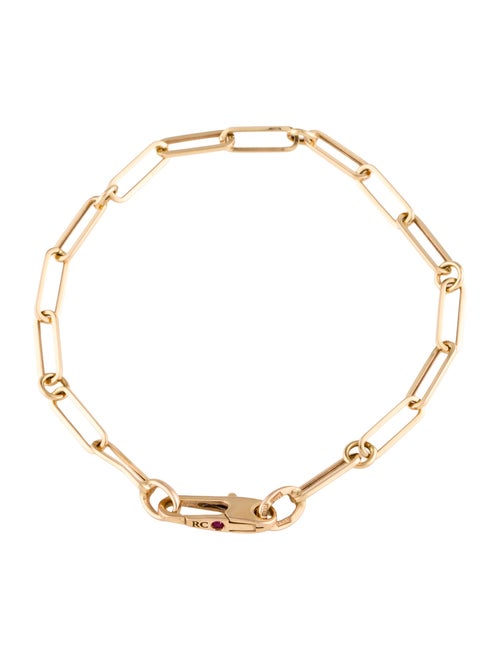 Roberto Coin 18K Paperclip & Round Link Bracelet