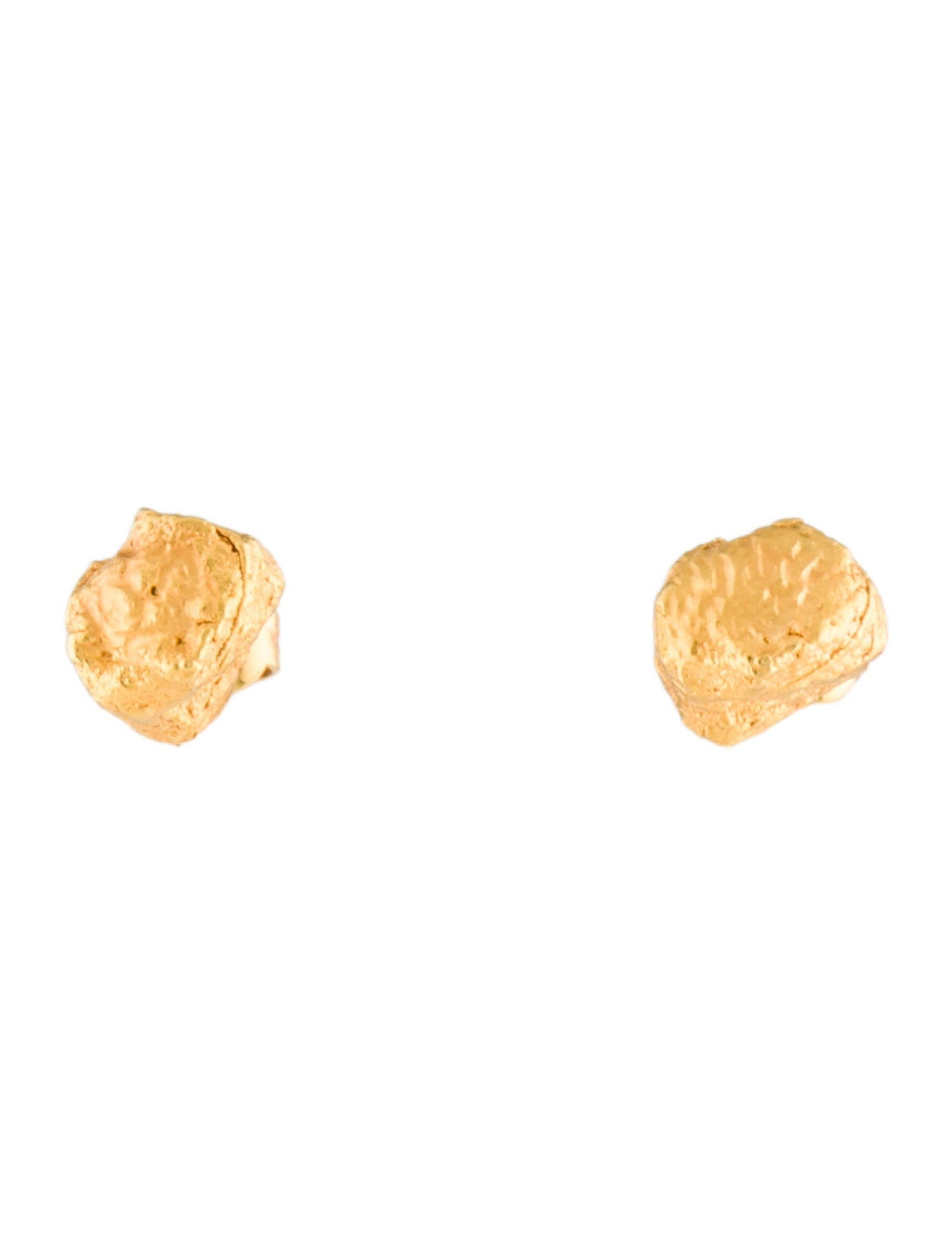 Roberto Coin 18K Nugget Stud Earrings