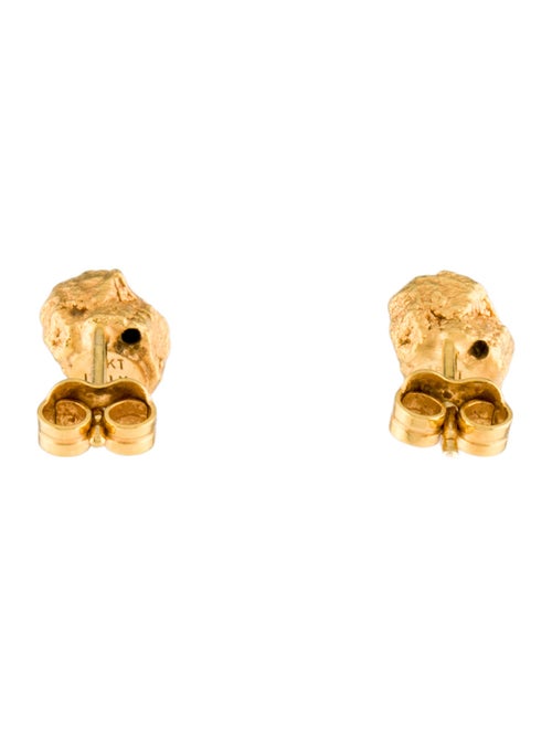 Roberto Coin 18K Nugget Stud Earrings
