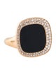 Roberto Coin 18K Onyx & Diamond Cocktail Ring