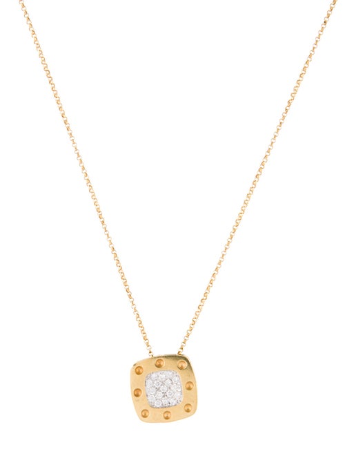 Roberto Coin 18K Diamond Pois Moi Pendant Necklace