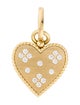 Roberto Coin 18K Diamond Venetian Princess Medium Heart Medallion Pendant