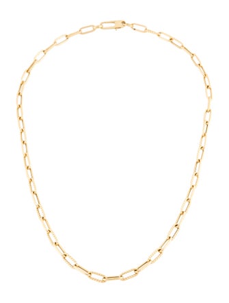 Roberto Coin 18K Paperclip Chain Necklace