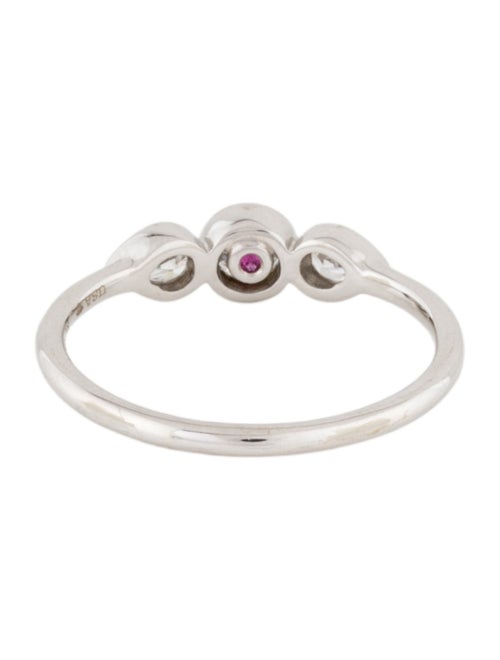 Roberto Coin 18K Diamond Cento Dolce Three Stone Ring