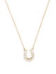 Roberto Coin Diamond Horseshoe Pendant Necklace
