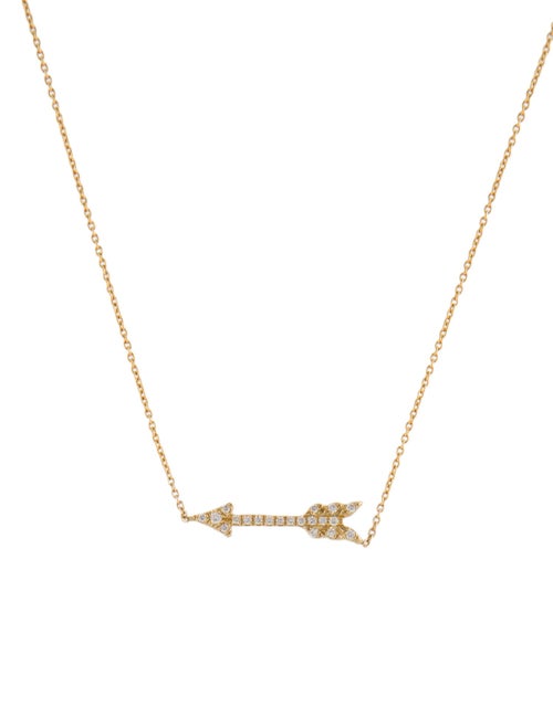 Roberto Coin 18K Arrow Pendant Necklace