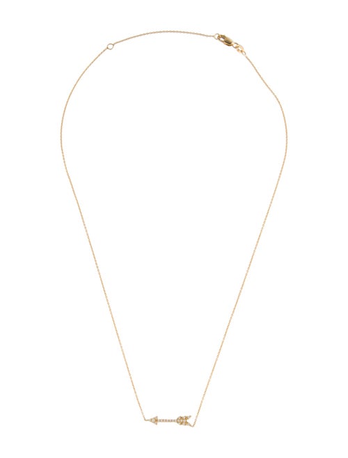 Roberto Coin 18K Arrow Pendant Necklace