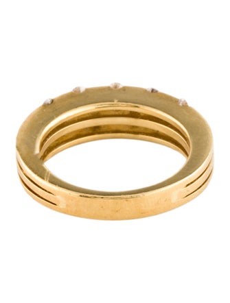 Roberto Coin 18K Diamond Three-Row Band