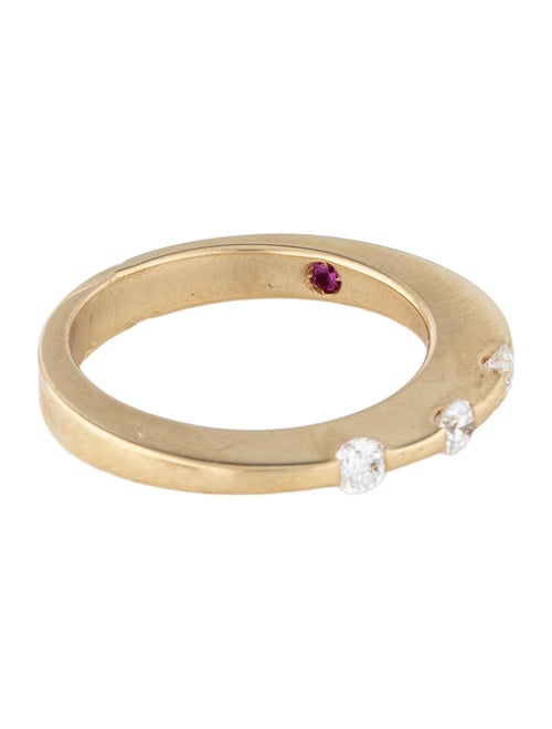 Roberto Coin 18K Diamond Classica Parisienne Band