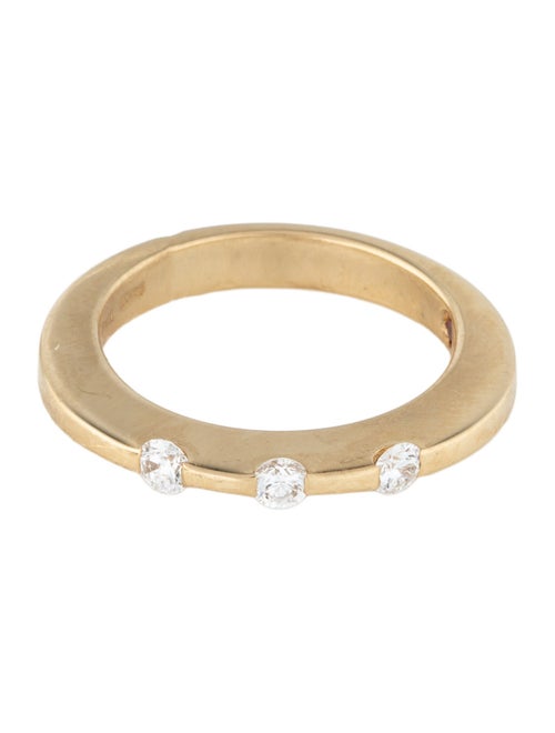 Roberto Coin 18K Diamond Classica Parisienne Band