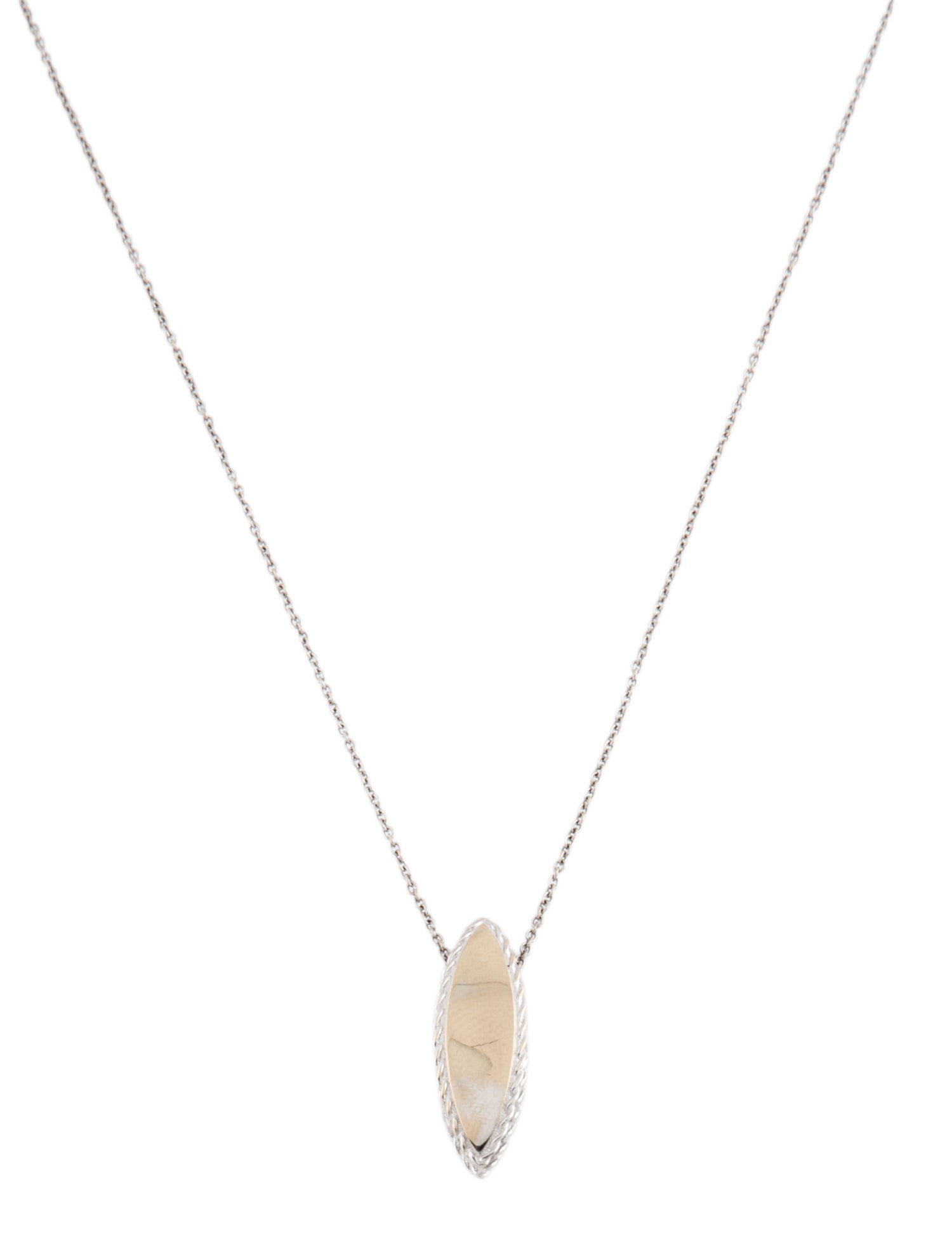 Roberto Coin 18K Drop Pendant Necklace
