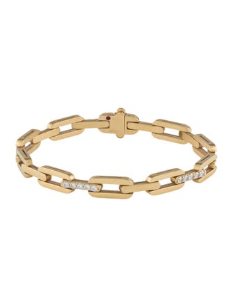 Roberto Coin 18K Diamond Navarra Link Bracelet
