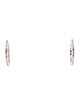 Roberto Coin 18K 1.68ctw Diamond Inside-Out Hoop Earrings