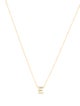Roberto Coin 18K Diamond Love Letter 'E' Pendant Necklace