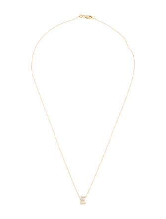 Roberto Coin 18K Diamond Love Letter 'E' Pendant Necklace