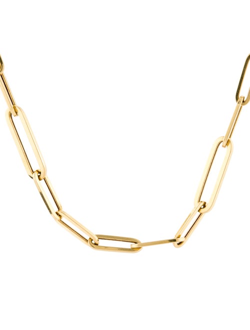 Roberto Coin 18K Paper Clip Chain Necklace