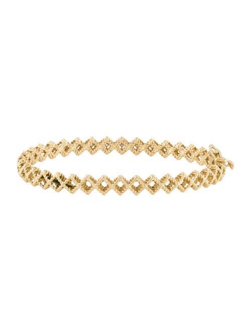 Roberto Coin 18K Diamond Hinged Bangle