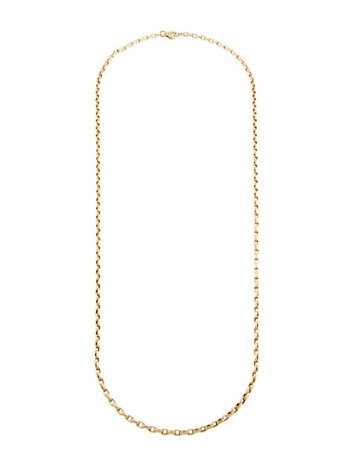 Roberto Coin 18K Small Oval Link Chain Necklace