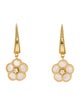 Roberto Coin 18K Mother Of Pearl & Diamond Daisy Drop Earrings