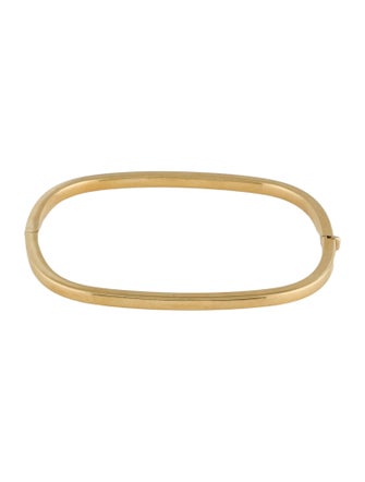 Roberto Coin 18K Square Bangle Bracelet