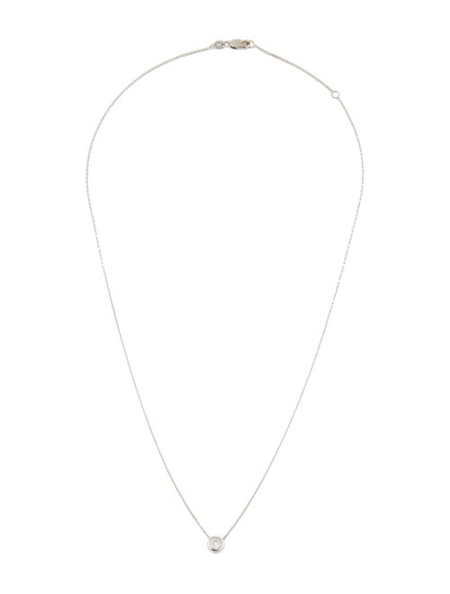 Roberto Coin 18K Single Diamond Bezel Necklace