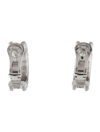 Roberto Coin 18K 1.33ctw Cento Hoop Earrings