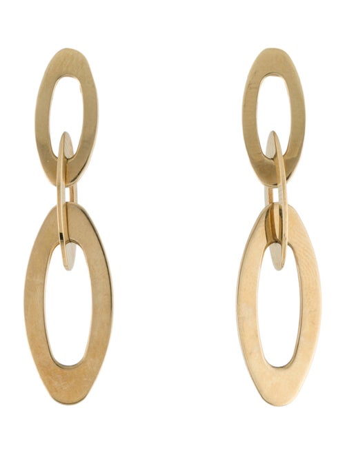 Roberto Coin 18K Chic & Shine Oval Link Drop Earrings
