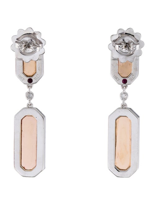 Roberto Coin 18K Diamond Drop Earrings