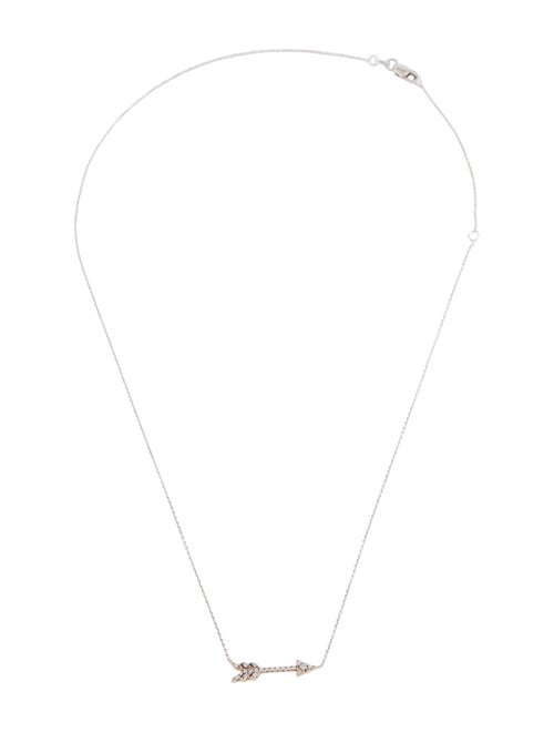 Roberto Coin 18K Diamond Arrow Pendant Necklace