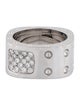 Roberto Coin 18K Diamond Pois Moi Double Row Ring