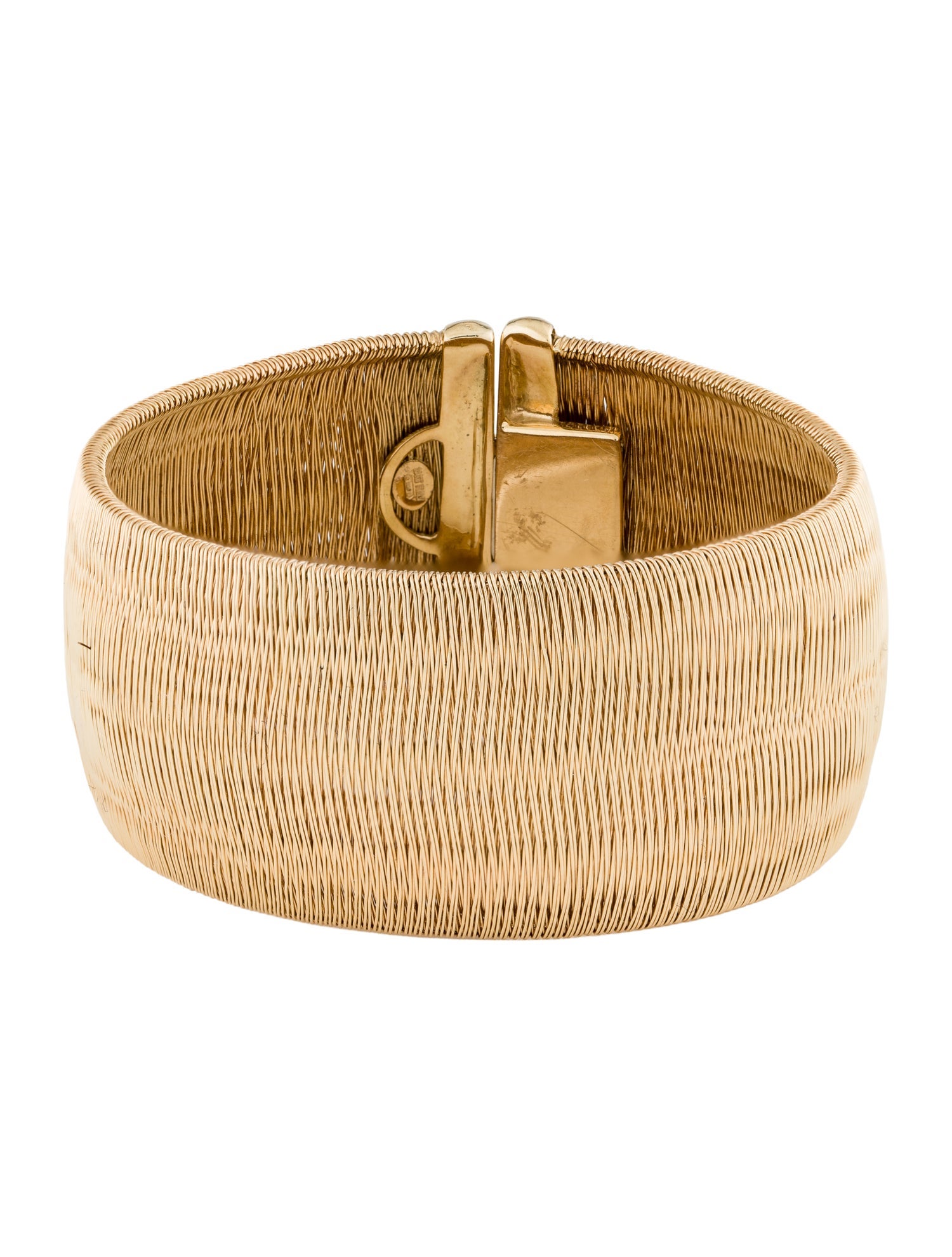 Roberto Coin 18K Mesh Wide Bracelet