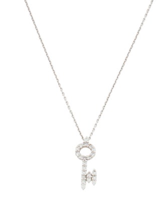 Roberto Coin 18K Diamond Key Pendant Charm