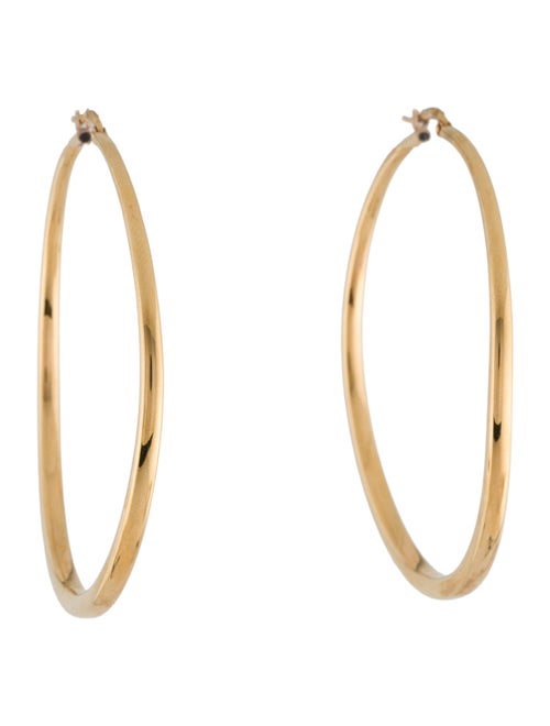 Roberto Coin 18K Graduated Hoop Earrings