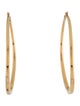 Roberto Coin 18K Graduated Hoop Earrings