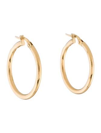 Roberto Coin 18K Small Perfect Hoop Earrings