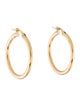 Roberto Coin 18K Small Perfect Hoop Earrings