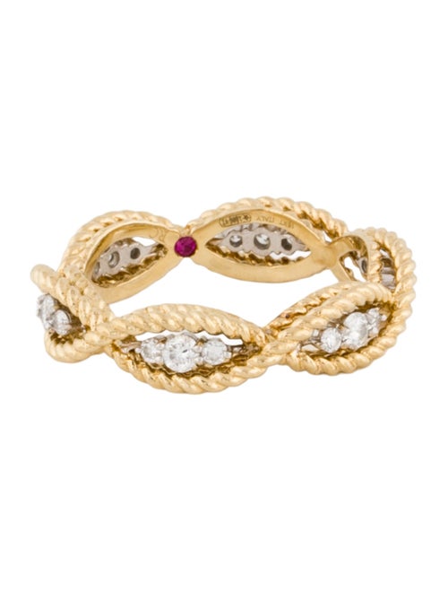 Roberto Coin 18K Diamond Barocco Ring