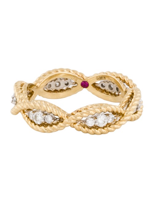 Roberto Coin 18K Diamond Barocco Ring