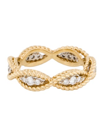 Roberto Coin 18K Diamond Barocco Ring