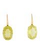 Roberto Coin 18K Quartz Drop Earrings